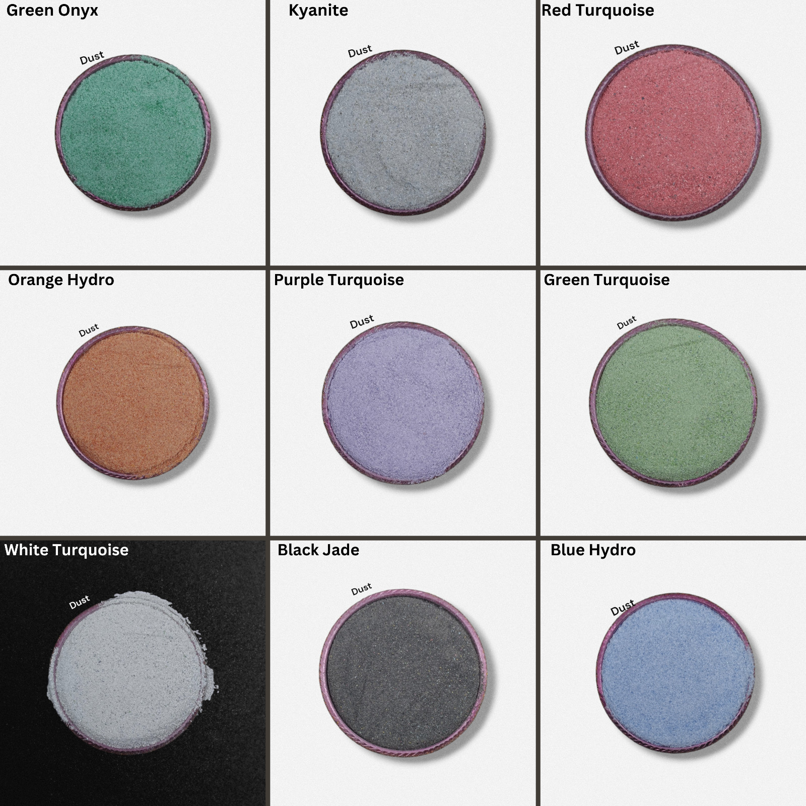Crushed Gemstone Dust Powder 75+ Crushed Healing Stone Powder Sand Woodworking