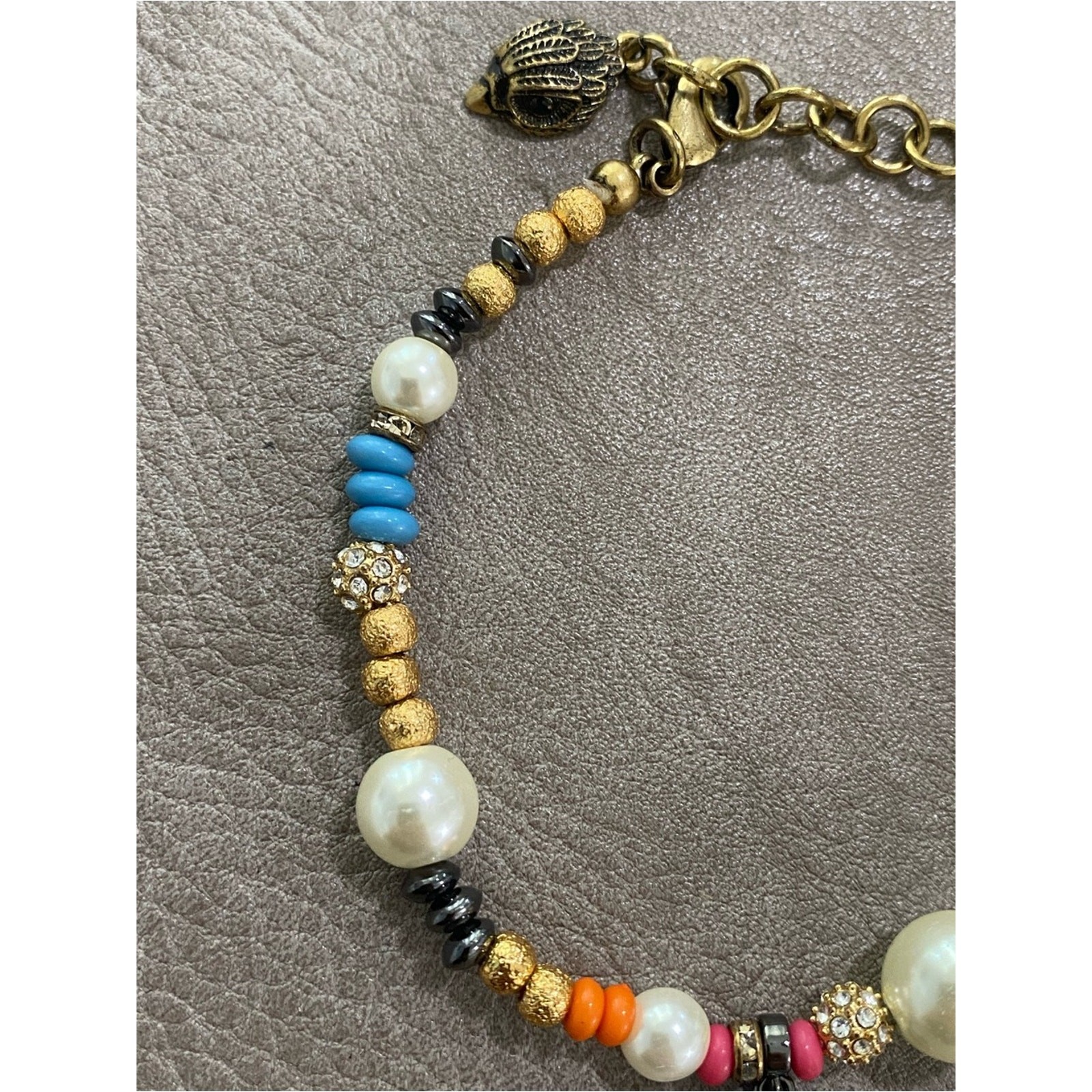Kurt Geiger Evil Eye Charm Bead Bracelet