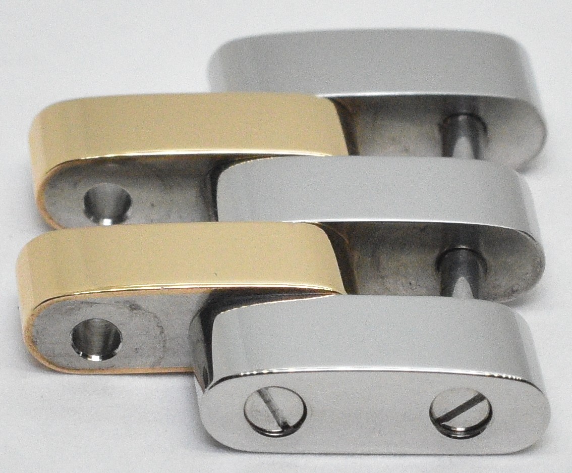 Breitling Chronomat 18mm 5 Row Pilot Two Tone Rounded Bracelet Link NEW OEM