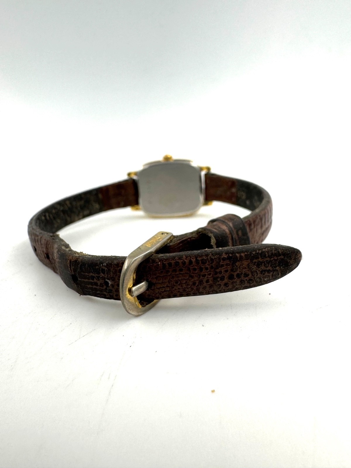 vintage seiko 17mm Women Quartz Watch New Battery working 2Y00-5A00 TANK f2342