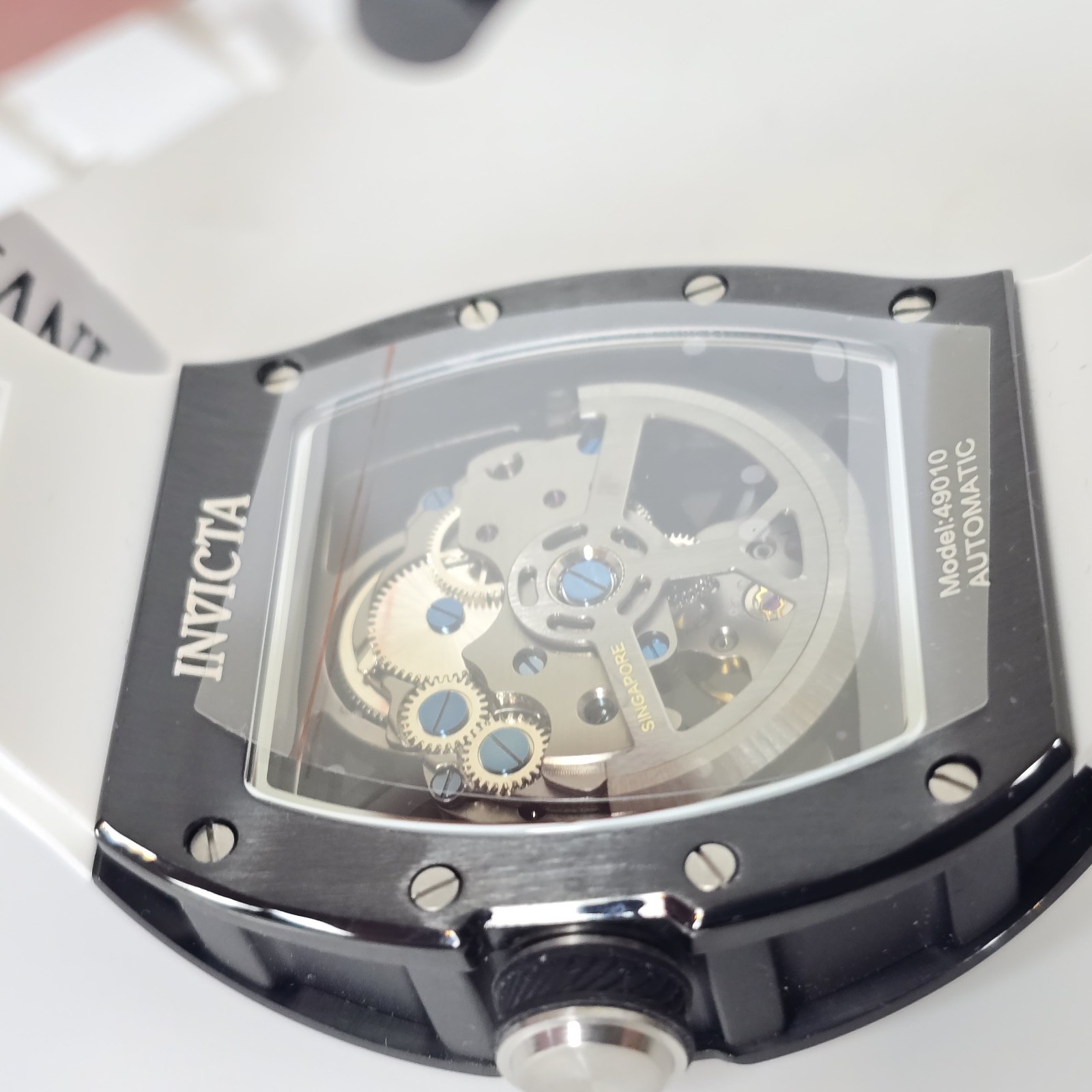 Invicta Men’s S1 Rally Interstellar Automatic Black White Watch 41mm 49010