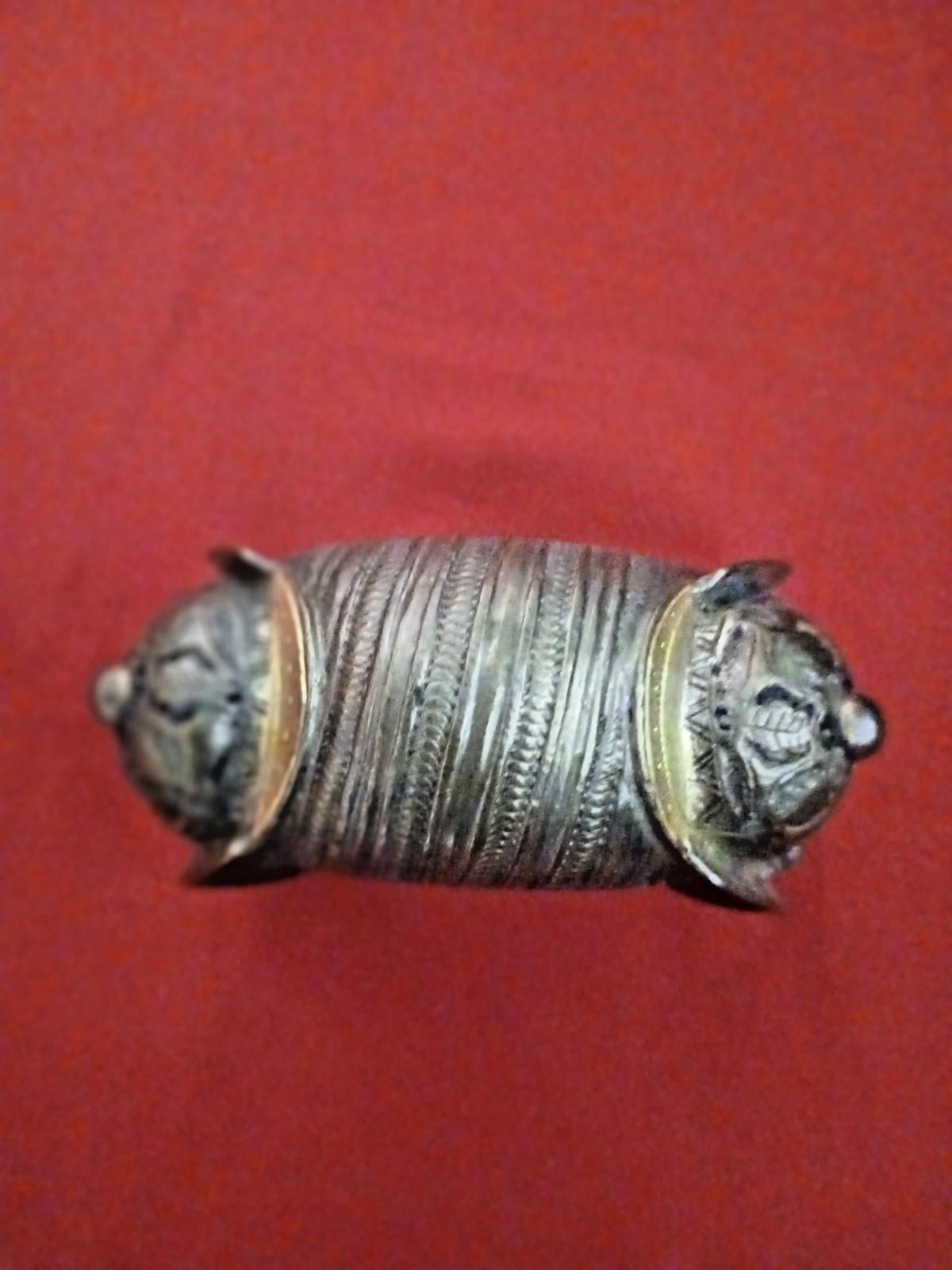 Antique Bulgaria Cuff Tribal Ethnic Boho Jewelry