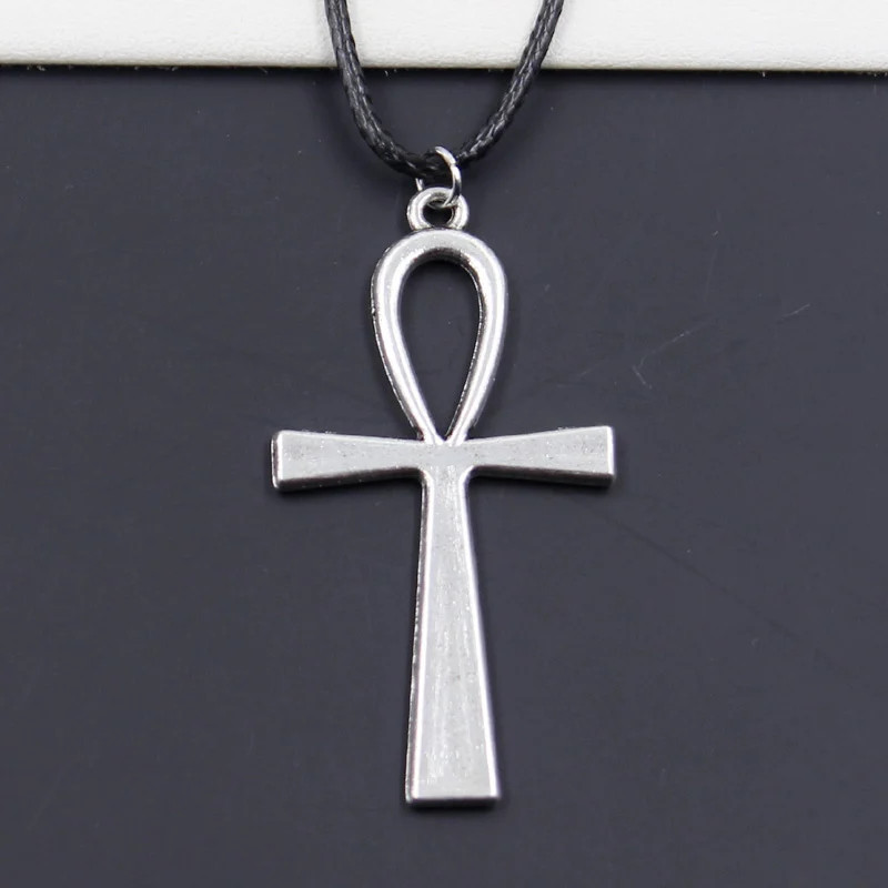Fashion Anka Cross Egyptian Ankh Life Symbol Tibetan Pendant Necklace Choker