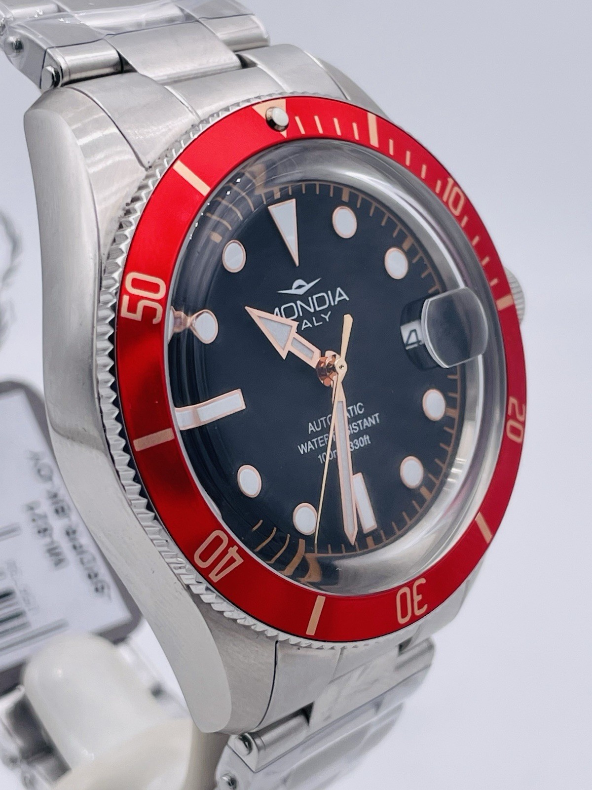 Mondia Automatic Watch Seiknh35 Vintage Style MI821KR/450 Hot Discount New