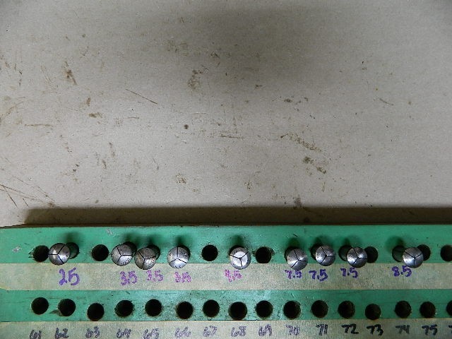 LEVIN 10MM Lathe D Collets 2.5 3.5 4.5 7.5 8.5 SELECT 1 – PER LOT in DETAILS