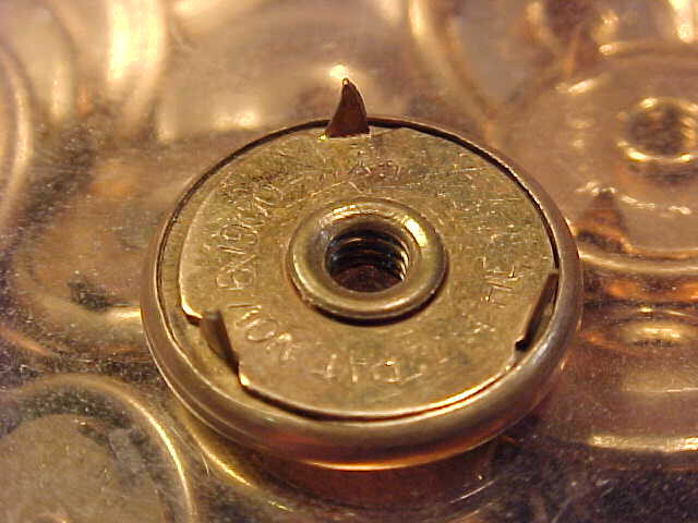 (1) Antique “The Victory” Screwback Clasp Patent Nov 6 1900 NOS Pin Backing 3/32