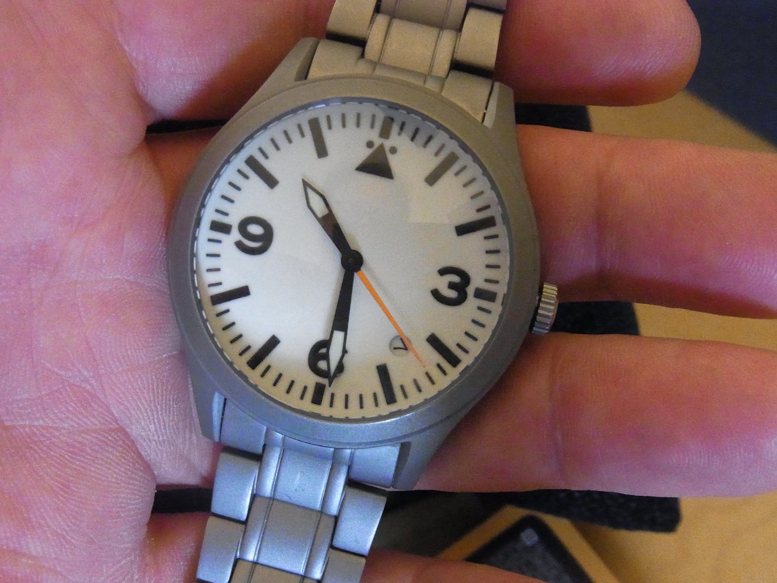 BERNY Full Titanium Automatic Watch for Men Sapphire AR Coated 10Bar