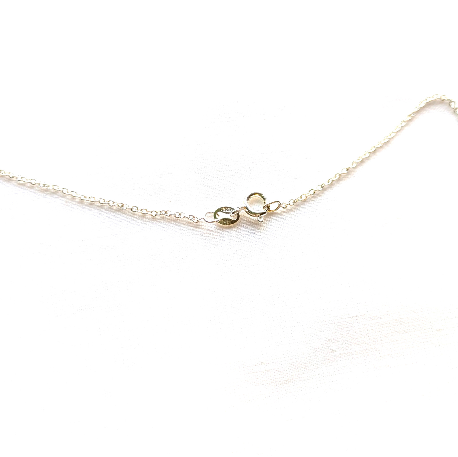 925 Sterling Silver 24 inch Medium Trace Chain Italy Long Necklace Men Women
