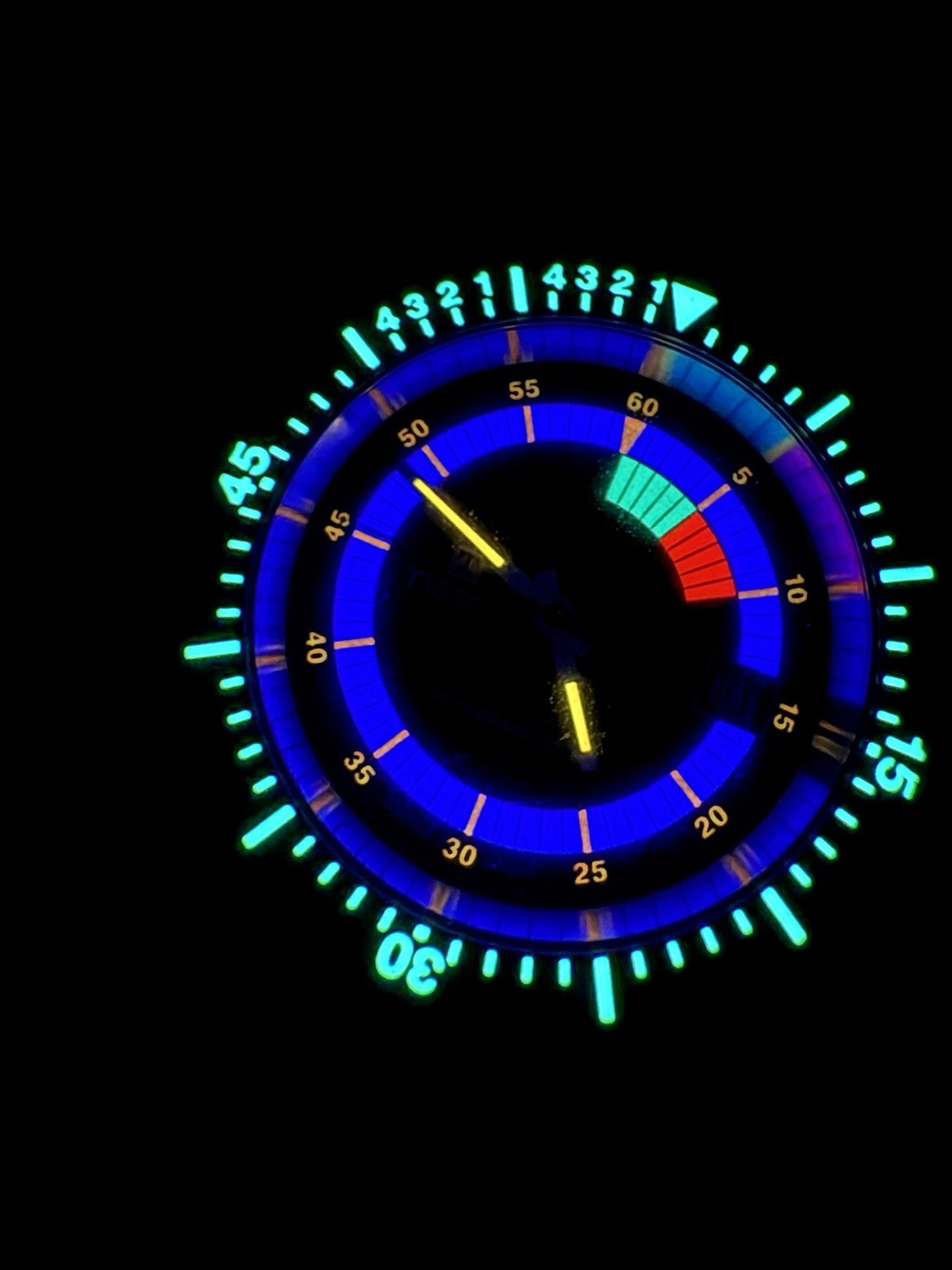 Tissot Men’s Sideral S Powermatic 80 Automatic Watch Blue T145.407.97.05701