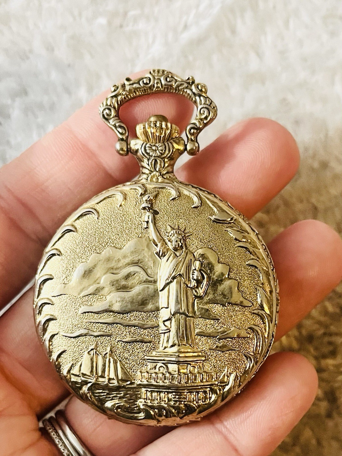 International Union of Operating Engineers Pocket Watch Fob Labor Union