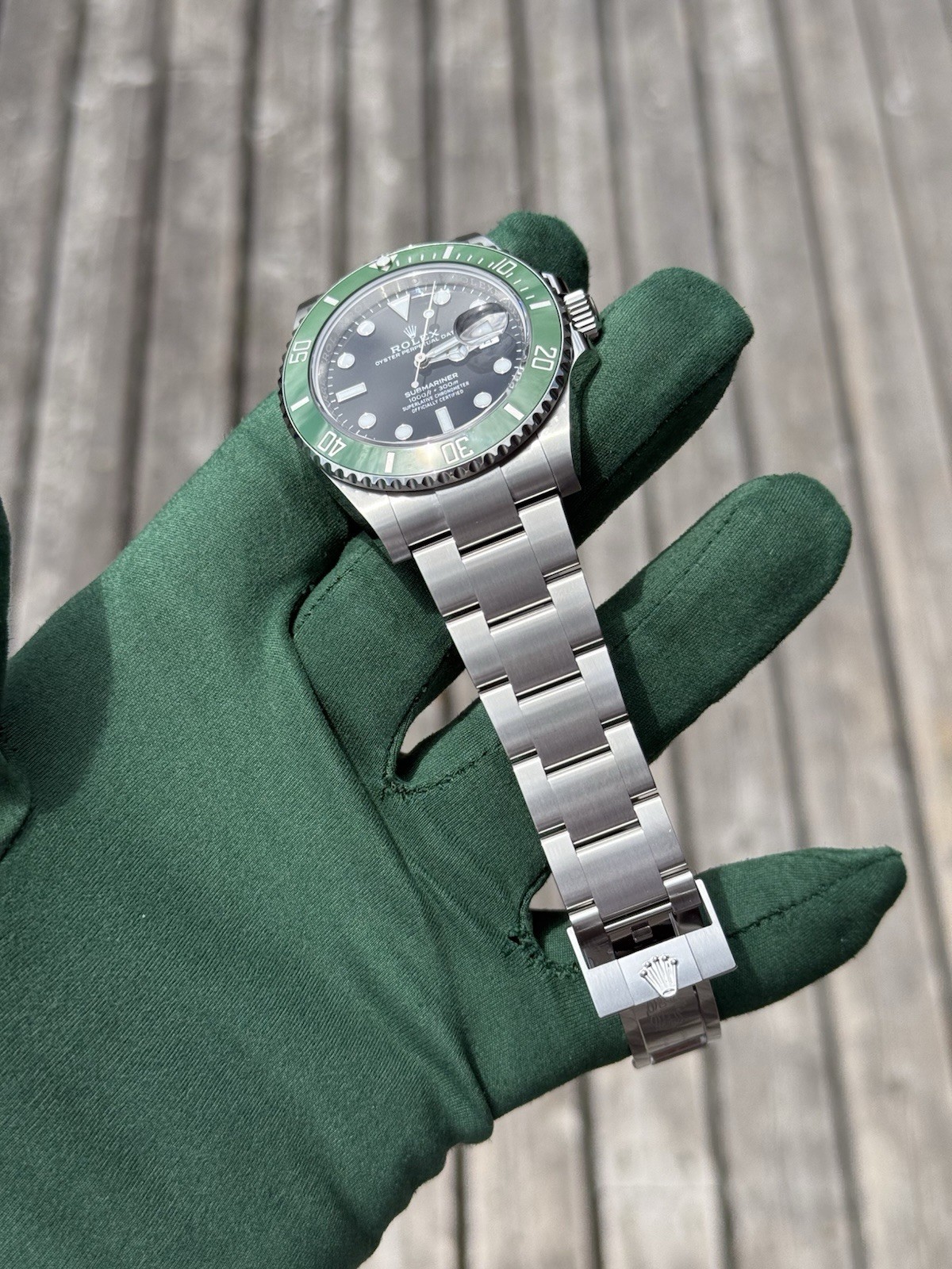 2025 Rolex Submariner Date 41mm Steel “Starbucks” MK2 Green Bezel 126610LV FS