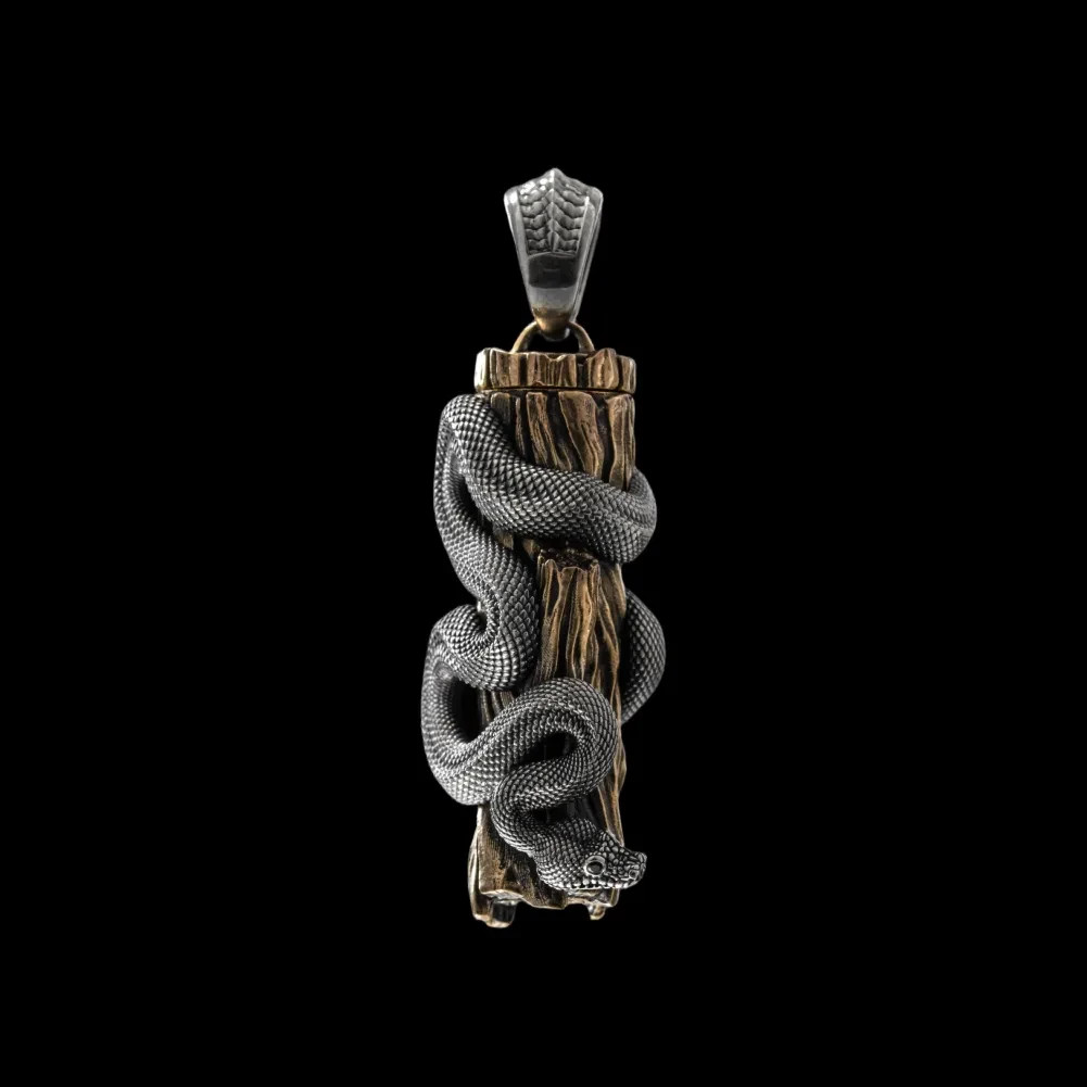Snake Capsule Pendant