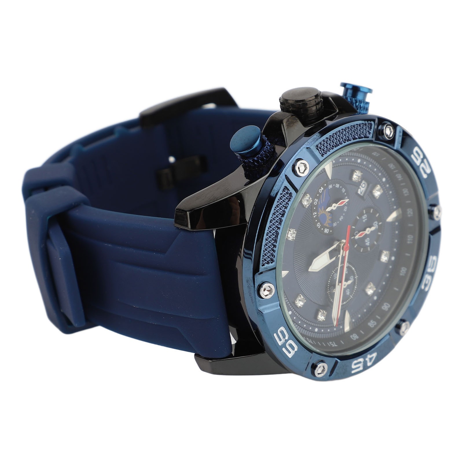Casual Men Wristwatch Date Multifunctional Quartz Watch For Casual