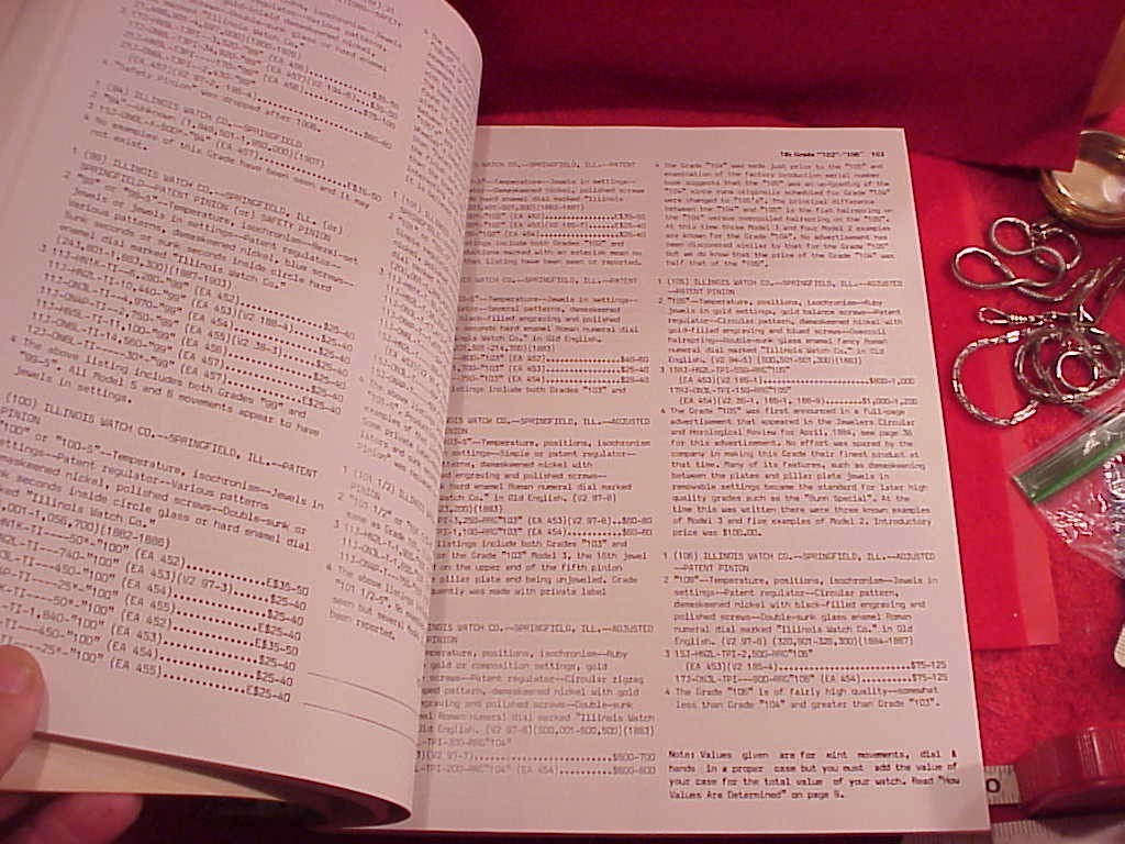 ILLINOIS BOOK American Pocket Watches Volume Two Roy Ehrhardt 1985 LIBRARY COPY