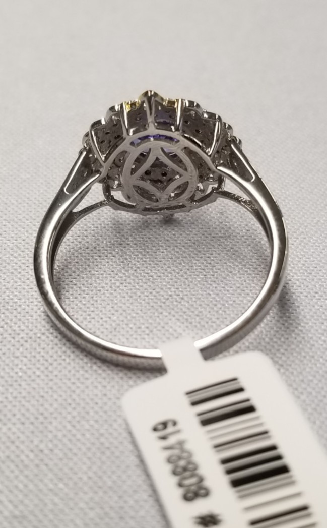 D’Joy Tanzanite and Multi Gemstone Celestial Harmony Ring sz 9