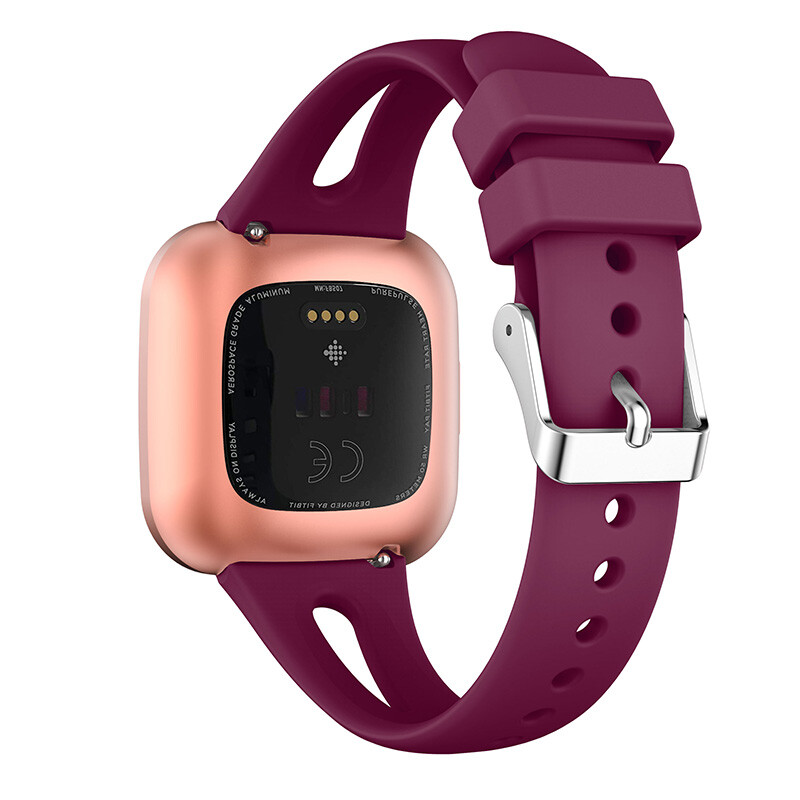 For Fitbit Versa 2/Versa lite/Versa Slim Silicone Sport Watch Band Soft Strap