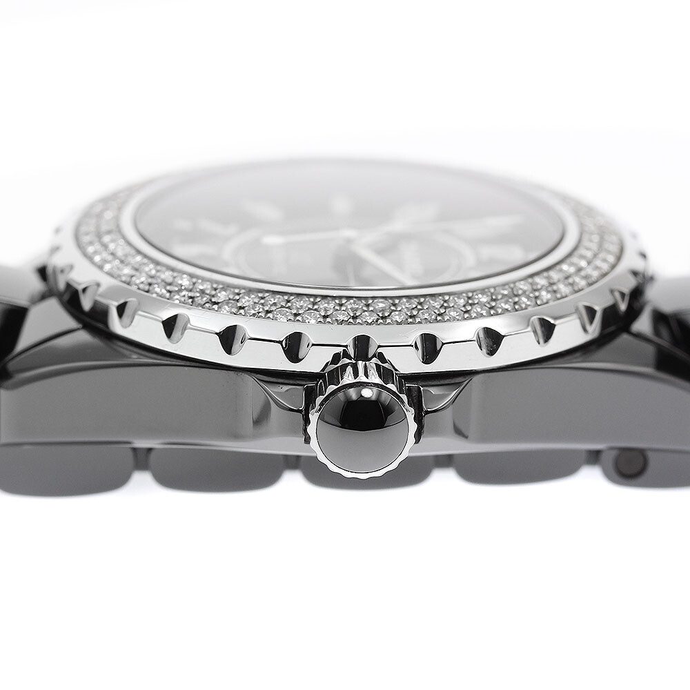 CHANEL J12 H0950 black ceramic diamond bezel black Dial Automatic Men’s_888762