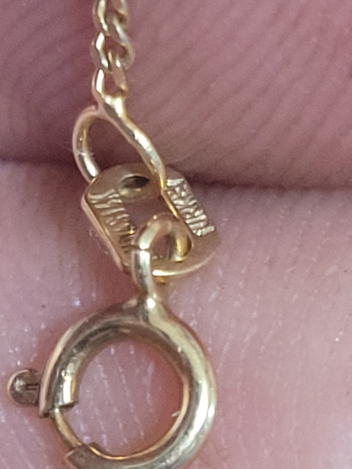 14 Karat Gold Bracelet 7.5 Inch .73 Grams