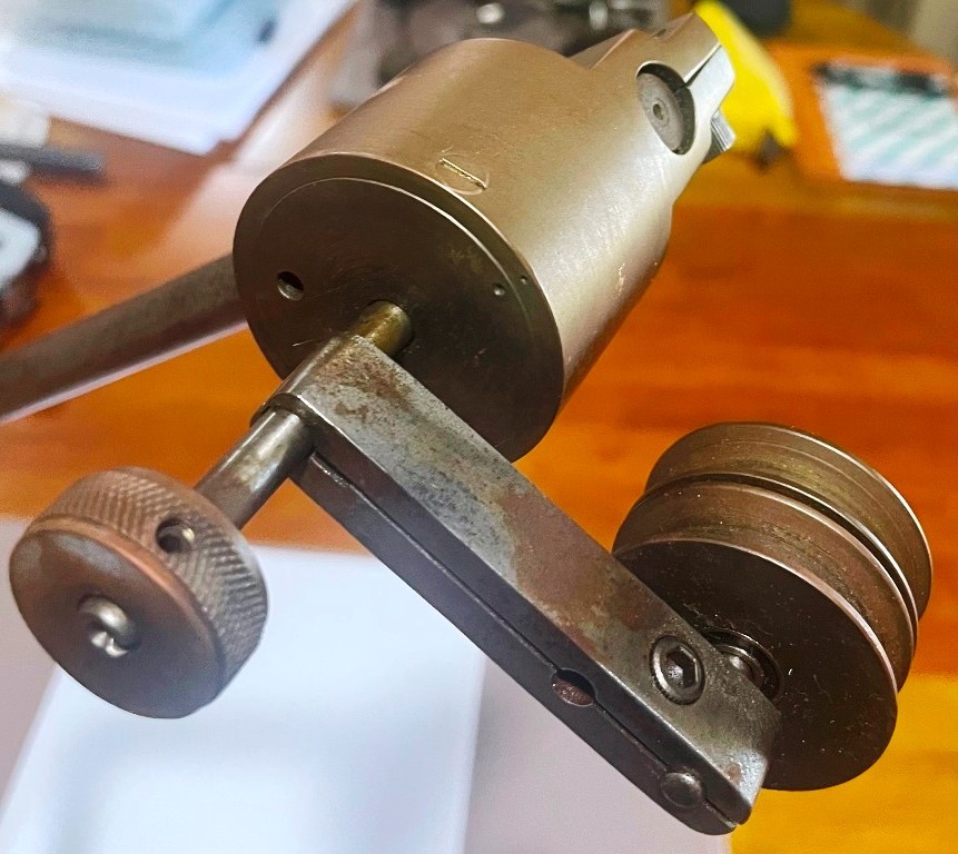 Watchmaker’s Lathe Overhead Pulley, Unbranded, A NIce Piece, See Details Below