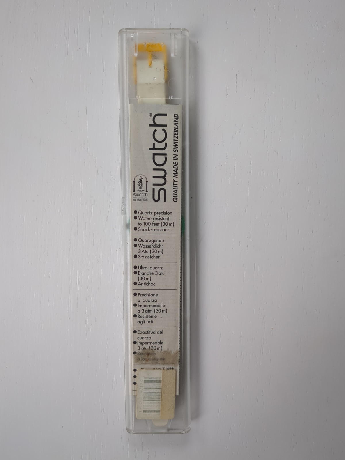 Vintage Swatch Watch 1994 Swatch Originals Gent “Mouse Rap” (Reference: GG128)