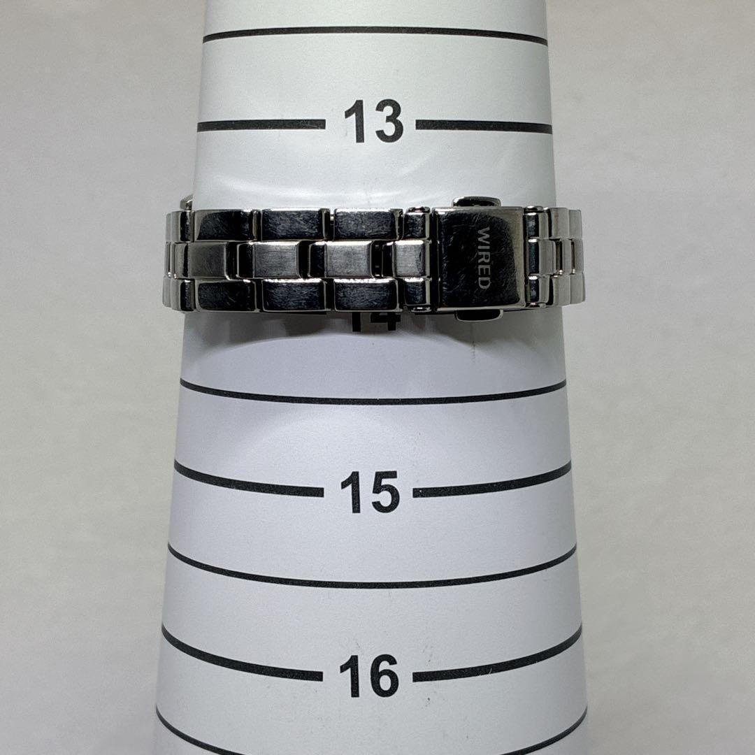Excellent condition, fully functional SEIKO WIRED solar-powered watch with rhine