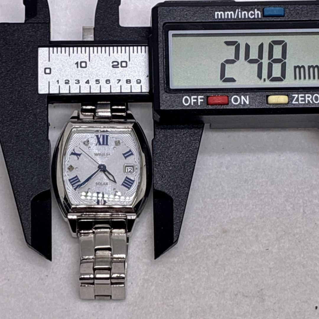 Excellent condition, fully functional SEIKO WIRED solar-powered watch with rhine