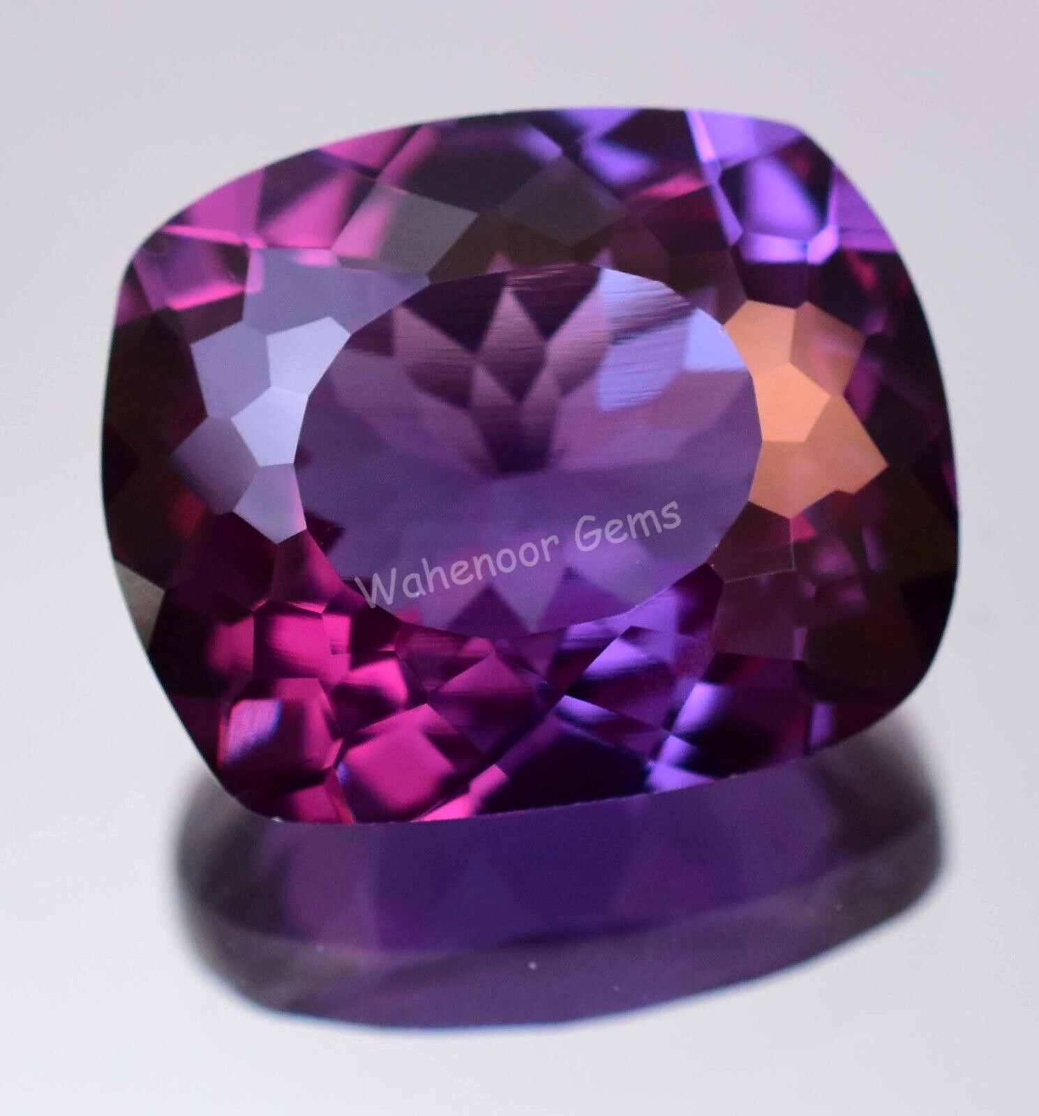 Flawless 31.60 Ct Natural Color Change Alexandrite Certified Loose Gemstone