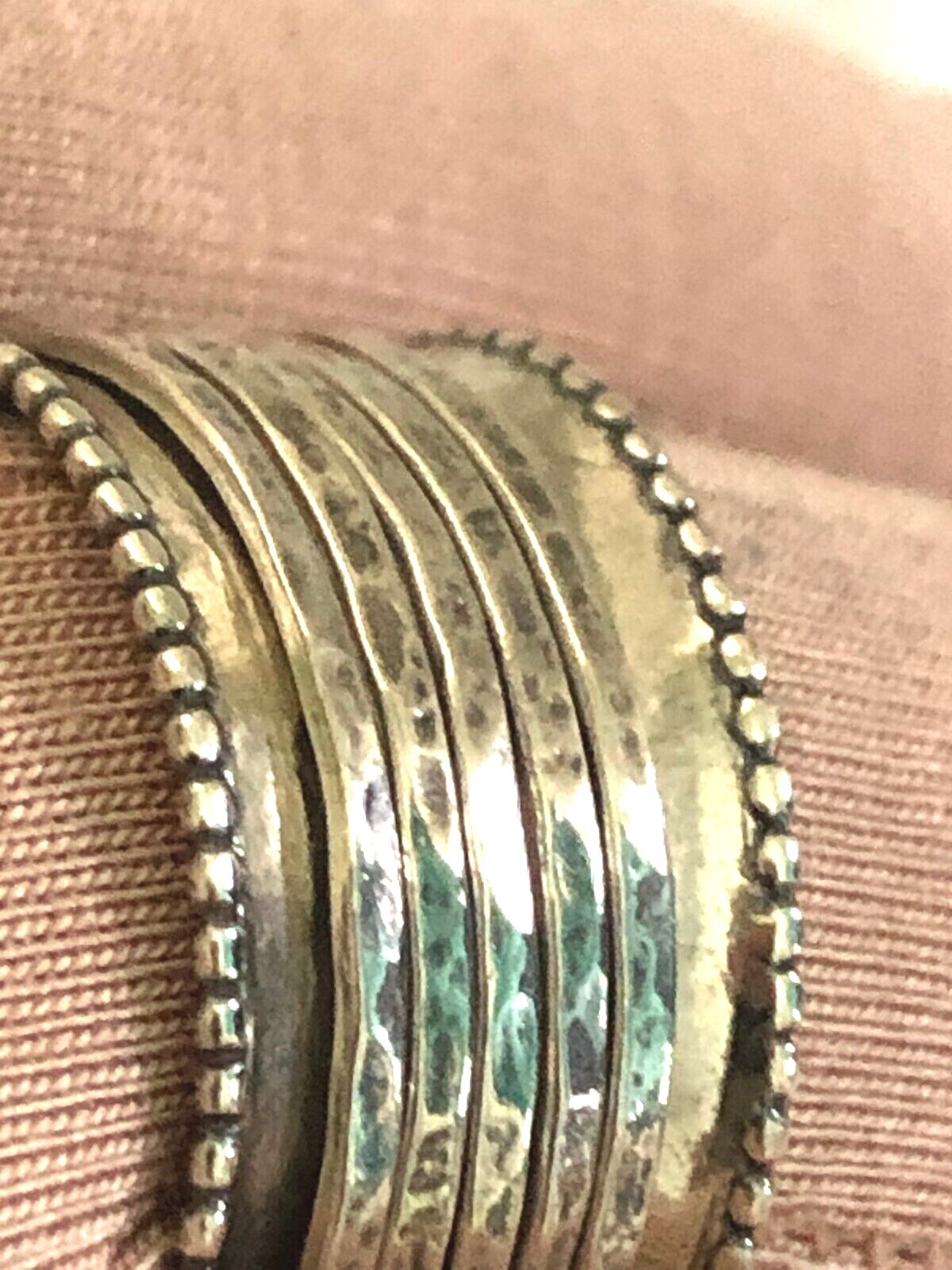 OR PAZ CLASSIC SPINNER BAND RING, STERLING SILVER, SIZE 8,9,10 (M4394-24)