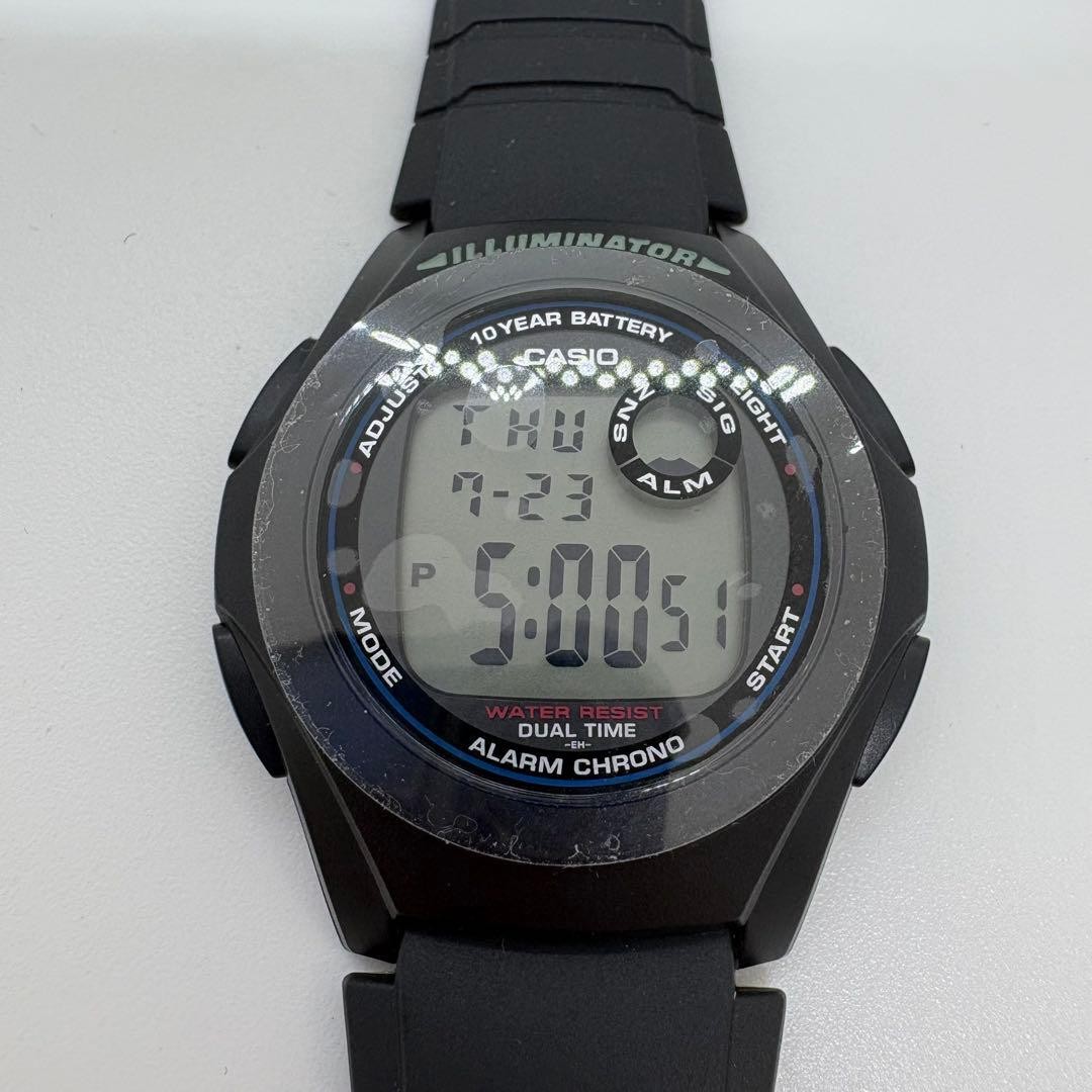 CASIO ILLUMINATOR Black F-200 (Working Condition)