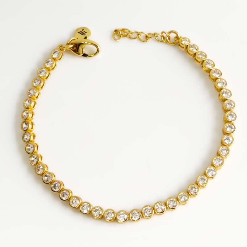 New 7.5″ Madewell CZ Tennis Bracelet Gift Chic Women Party Vacation Jewelry Gift