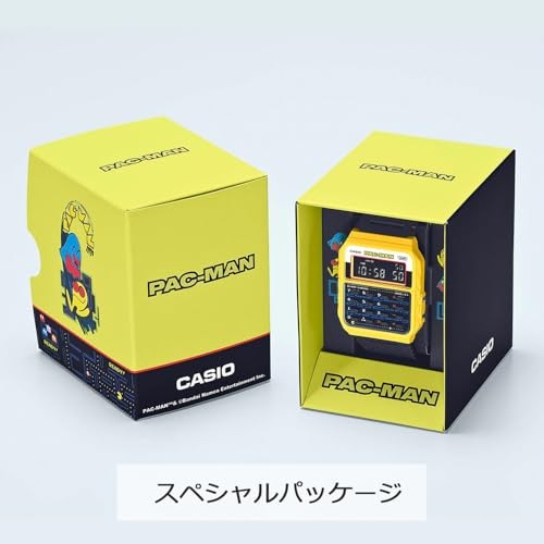 Casio Classic PAC-MAN Watch CA-53WPC-1BJR Yellow Digital Men’s Limited Edition