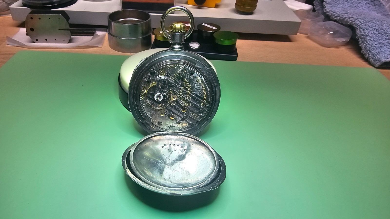 Hamilton Grade 940 21 Jewel “Railroad” grade Pocket Watch Serviced