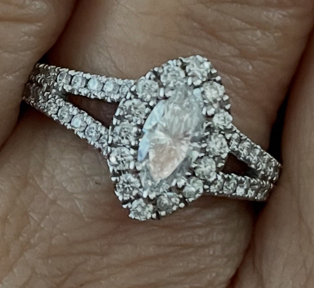 DIAMOND Natural Marquis 1.15 Ct Ring