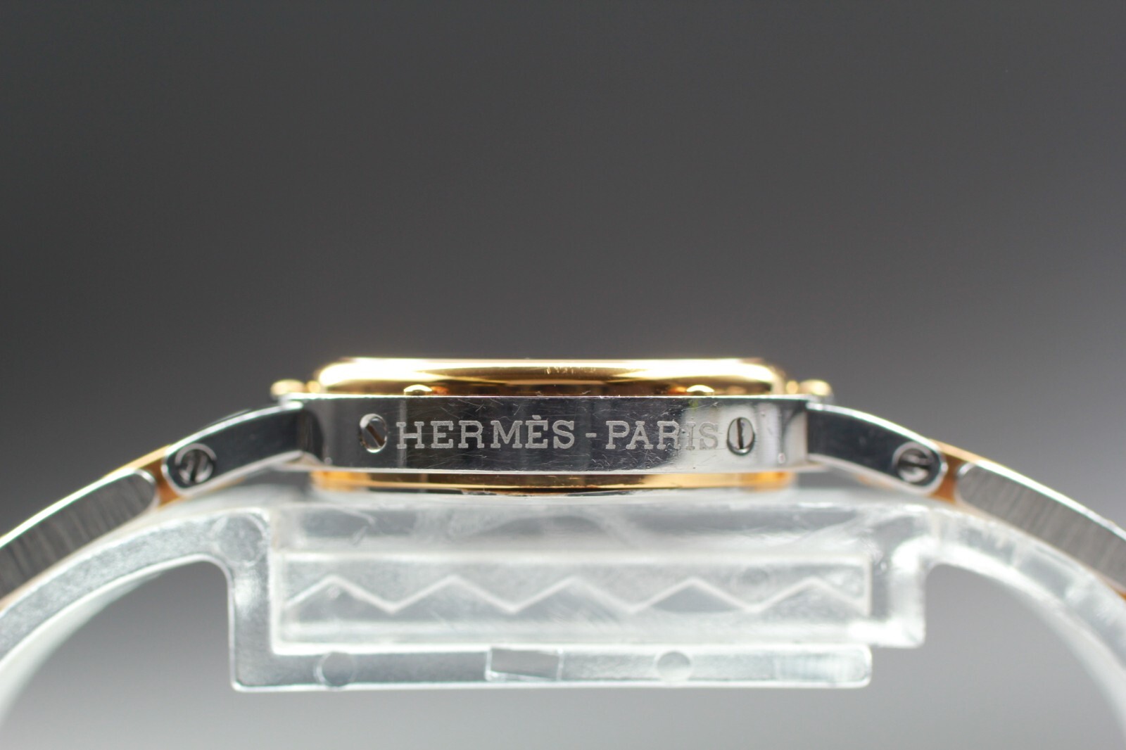 Vintage [NEAR MINT] HERMES Clipper 24mm Swiss made Qz Womens Watch From JAPAN