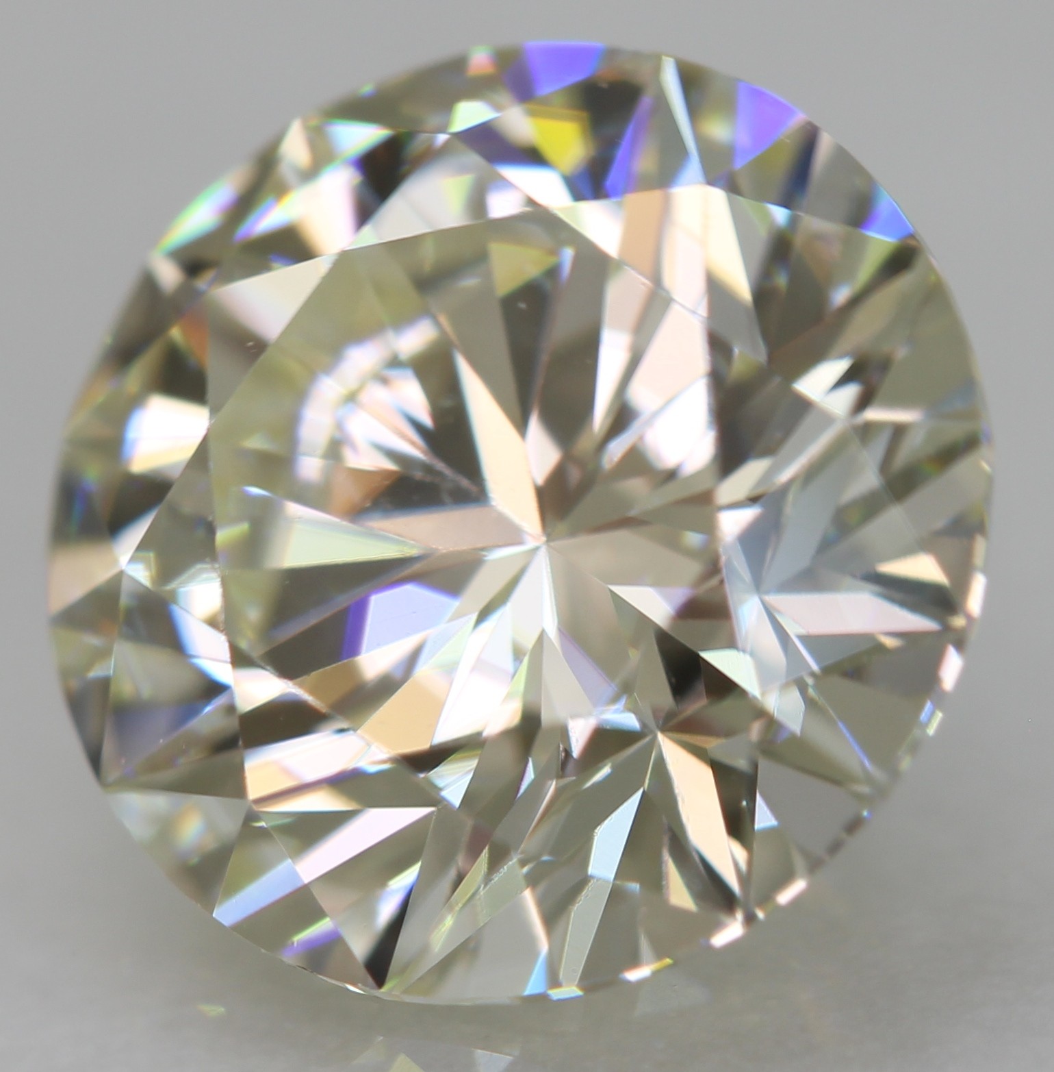 Certified 1.40 Carat H VVS2 Round Brilliant Natural MINED Loose Diamond 7.2mm