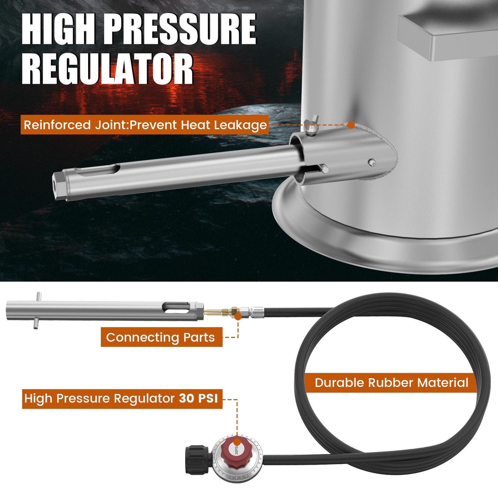 Nelyrho 6KG Smelting Furnace Kit – Full Stainless Steel Foundry with Crucible…