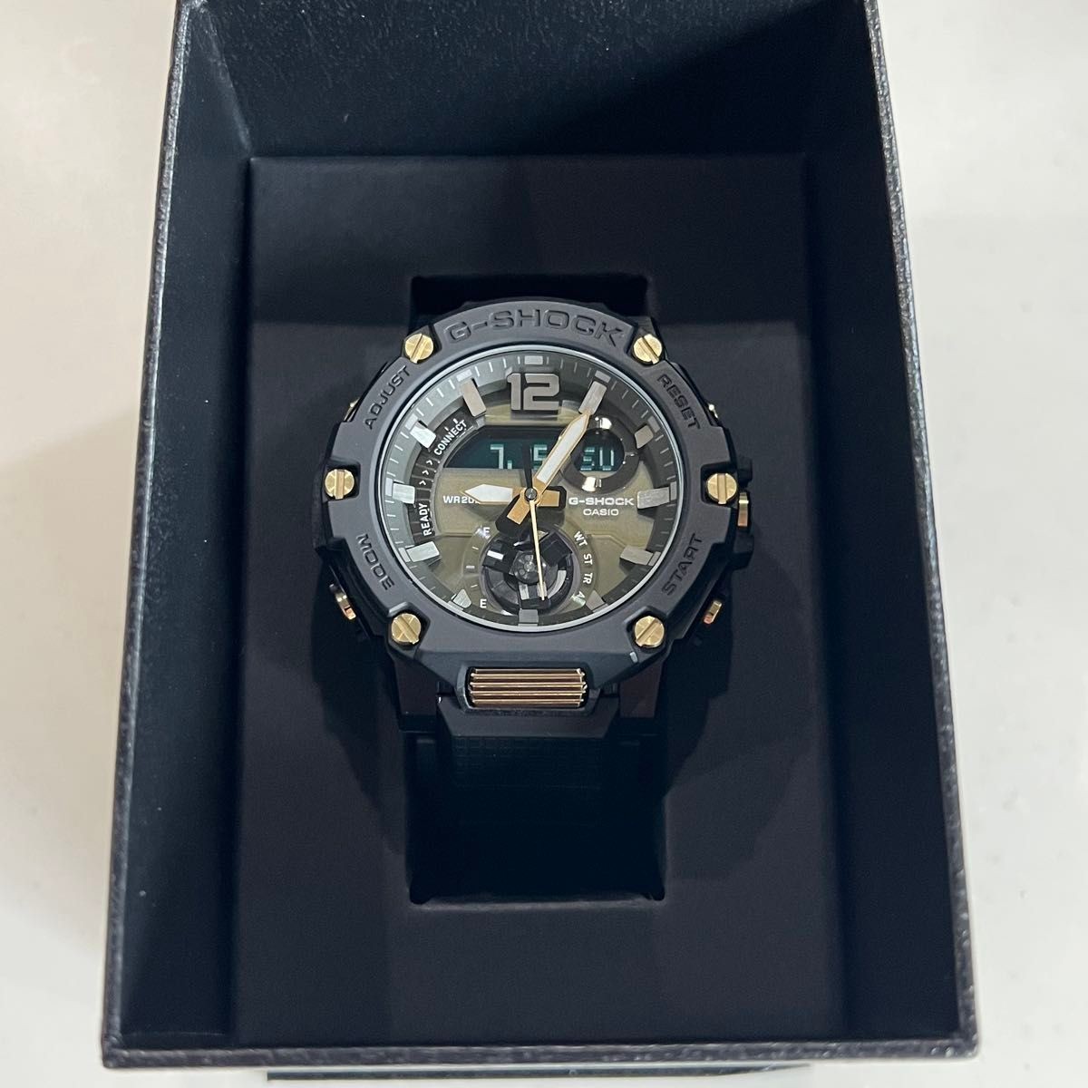 Rare CASIO G SHOCK GST B300 Bluetooth Men’s Watch with Box