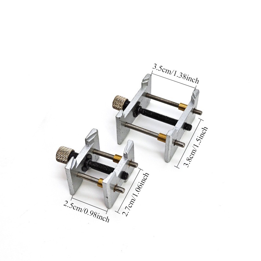 Watch Repair tool – Two (2) All Metal Wrist Watch Movement Holder – #4039 #4040