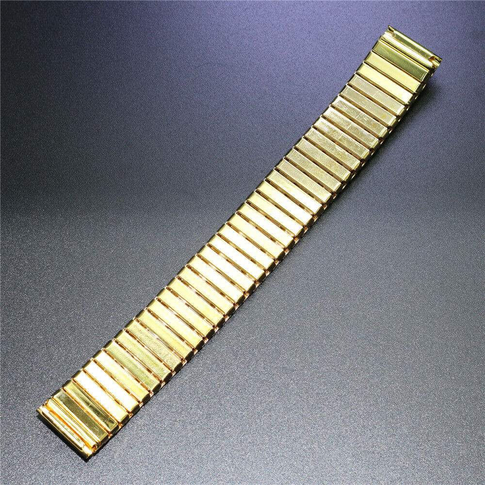 12 – 22mm Stretch Expansion Spring Stainless Steel Watch Band Strap Bracelet USA