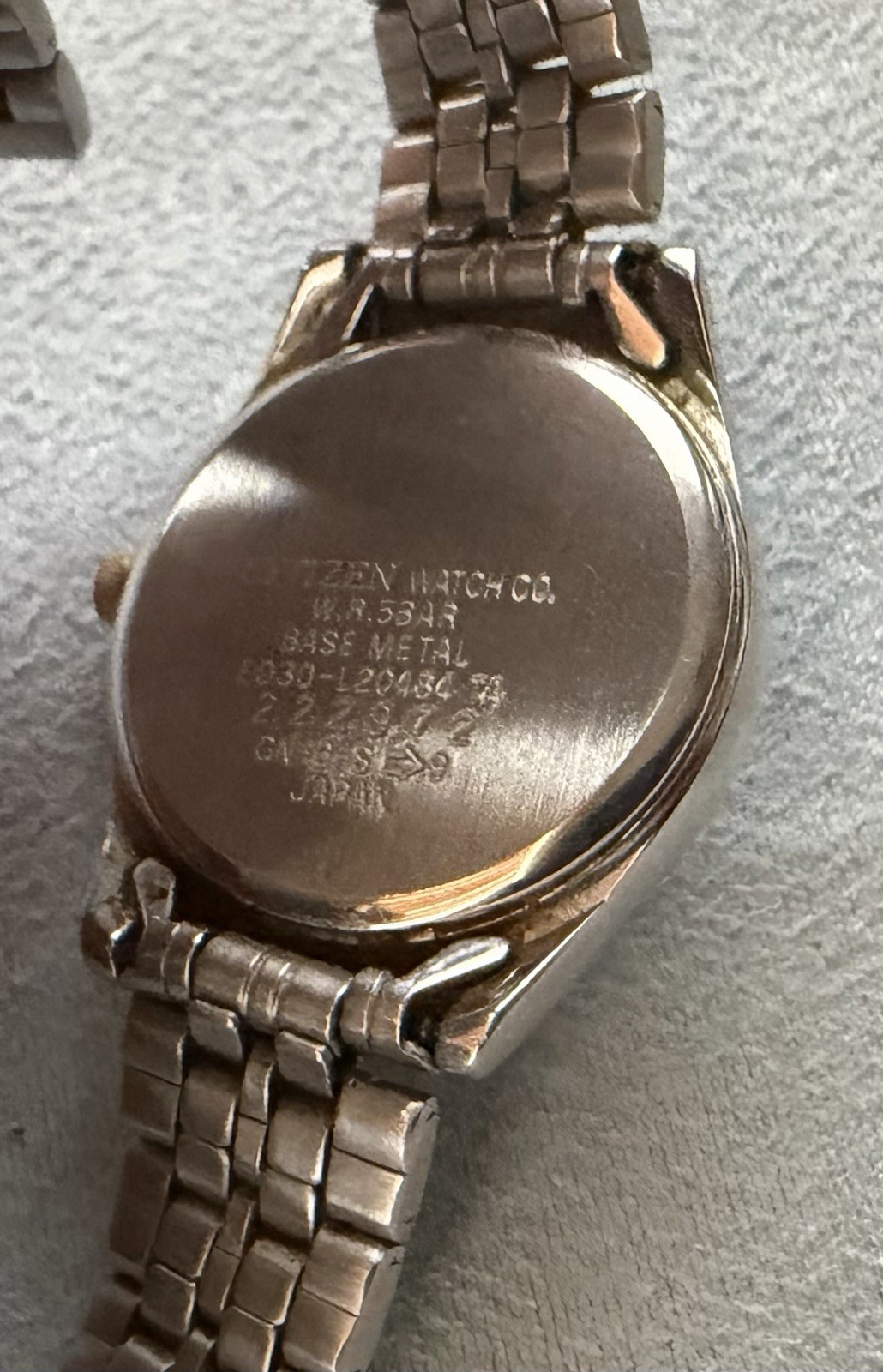 Citizen Eco Drive Ladies Watch Two Tone Silver Gold E030-L20484 TA