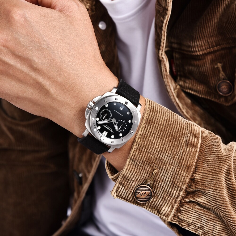 Men’s Automatic Mechanical Watches 200M Waterproof Sapphire Glass Rotating Bezel