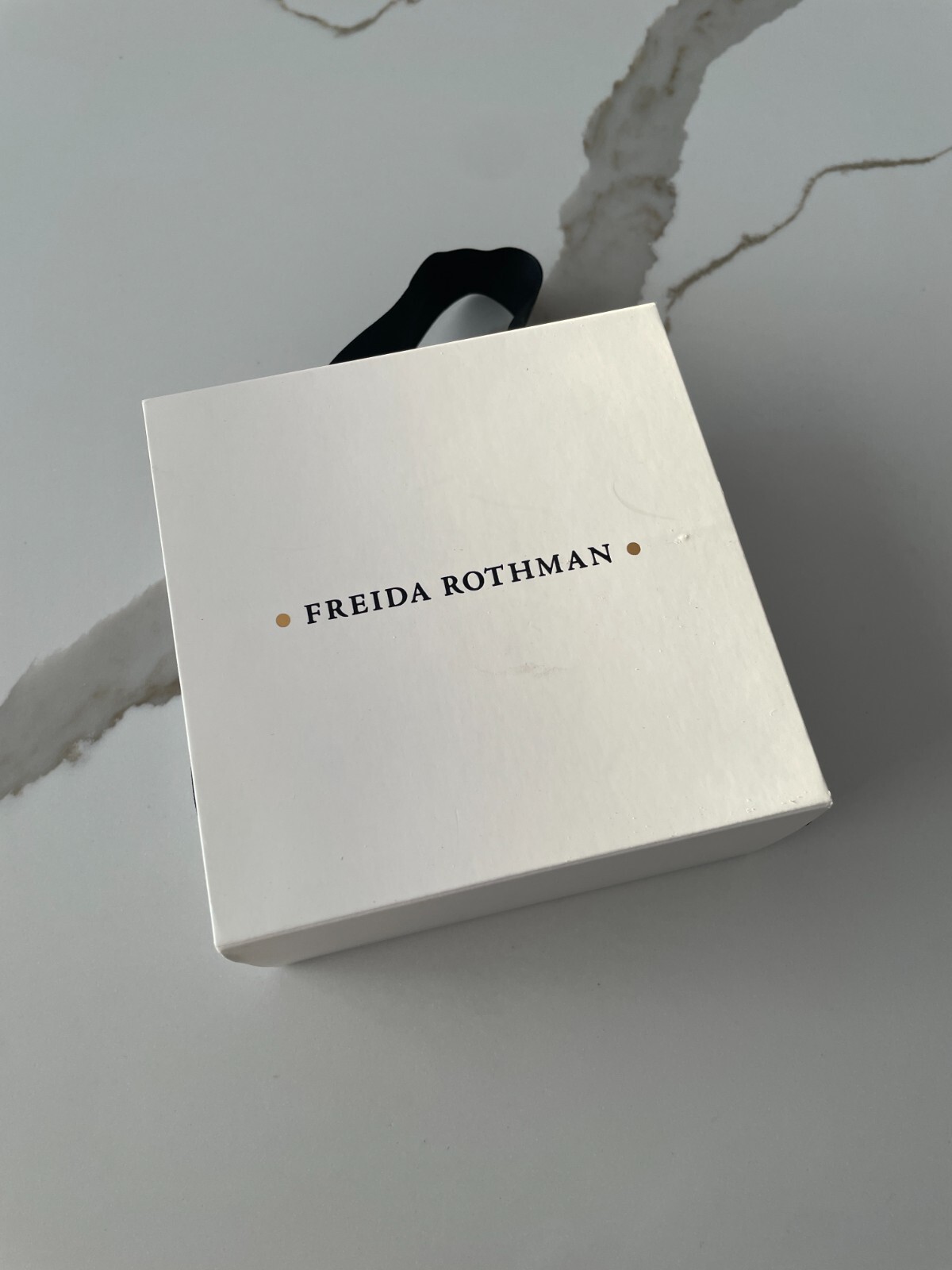 Freida Rothman Necklace/Bracelet Display Jewelry Storage Gift Box / Pillow