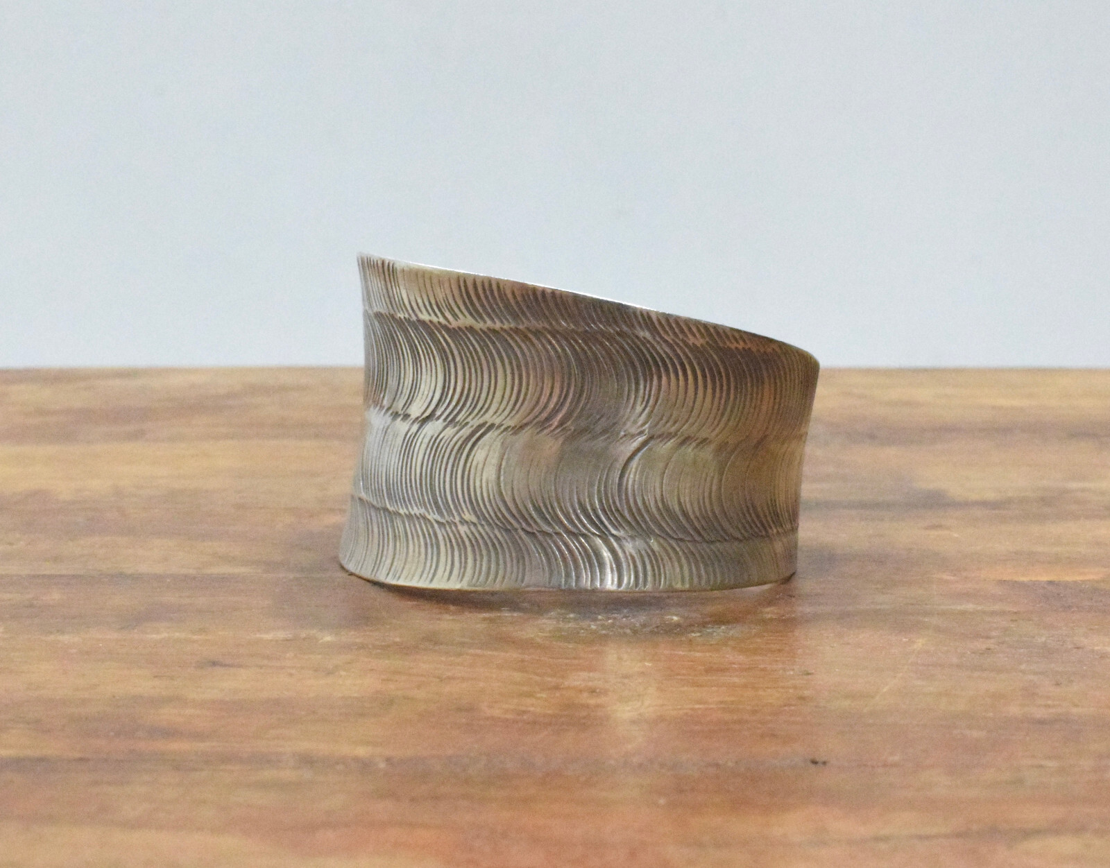 China Miao/Hmong Hill Tribe Sterling Silver Cuff Bracelet