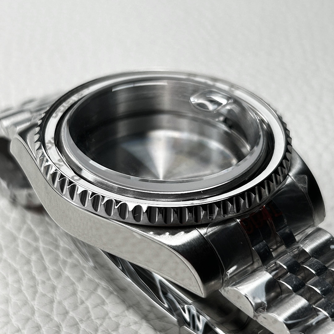 40MM SUB GMT Unidirectional bezel 20ATM Watch Case Sapphire Fit NH34 NH35 NH36