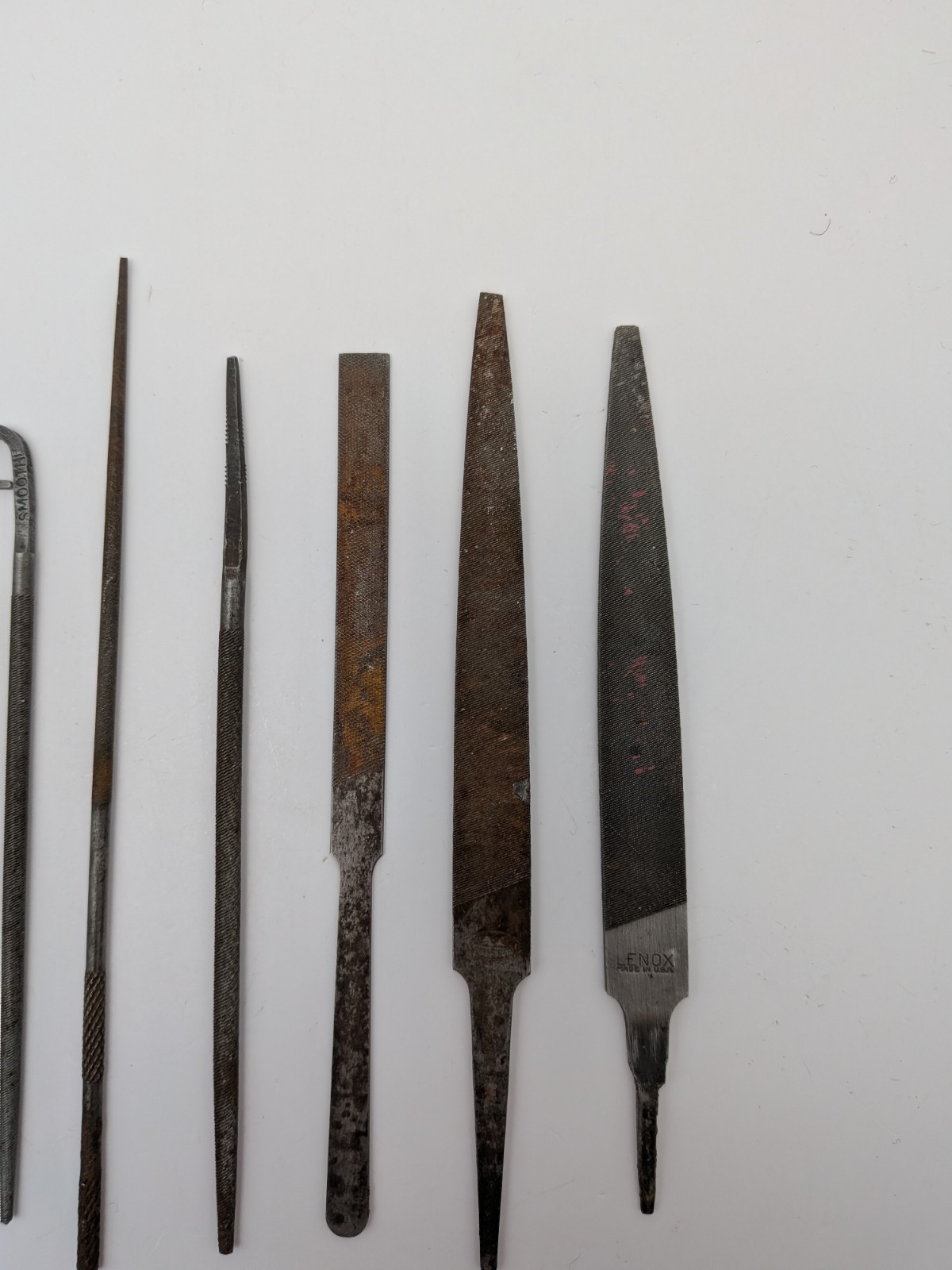 LOT OF 15: Vintage Jewelry Jeweler Watchmaker METAL FILES Swiss USA Mixed
