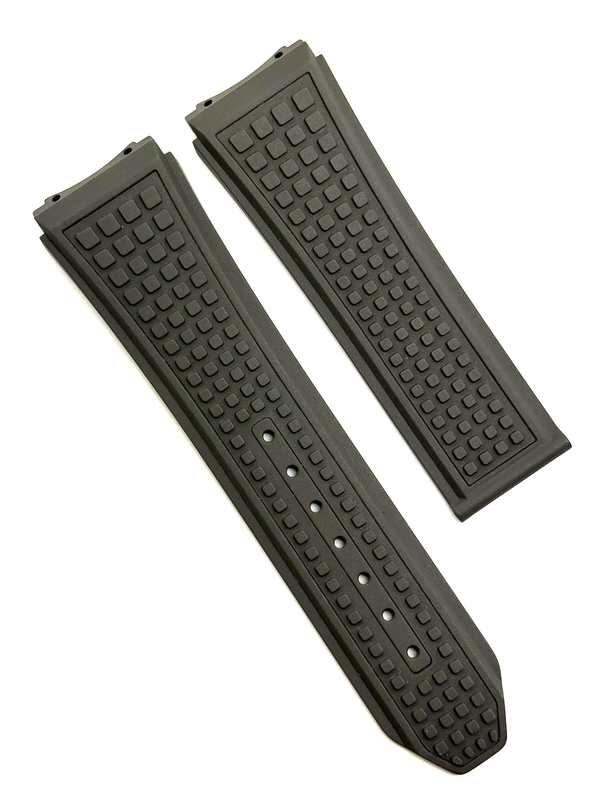 Zenith Defy 21 23mm x 22mm Gray Rubber Watch Strap Band 2322-787 Authentic OEM
