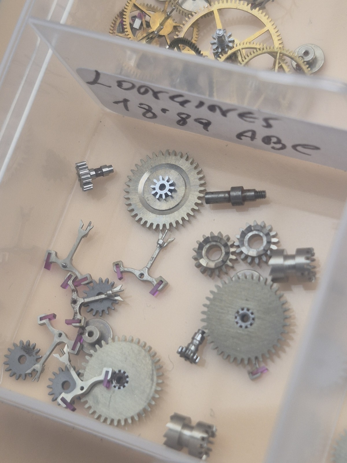 Longines 18.89 ABC Spare Parts Movement Parts Longines Pocket Watch