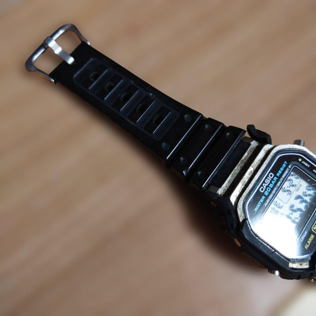 036 dw 5600 691 CASIO Digital Watch Black No.gs3541