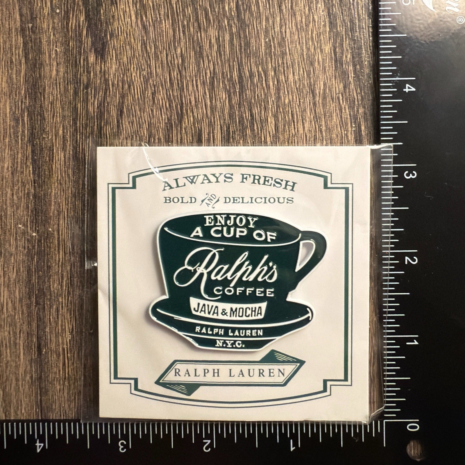 POLO Ralph Lauren Ralph’s Coffee Enamel Pin