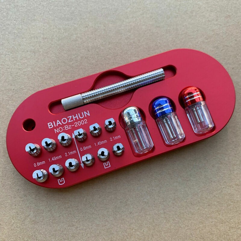 1 Set Watch Remover Watch Hand Lifter Presser Watchmaker Repair Tools [